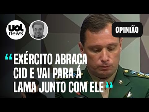 Mauro Cid empurra