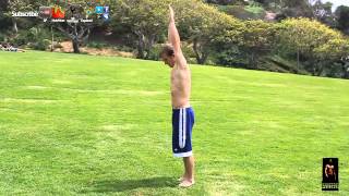 How To Do A Arabian Flip Tutorial- 180 Front Back Flip Gymnastics Lesson