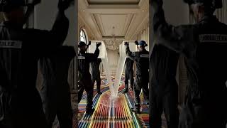 Rainbow Pencil Resin Floor That Looks Unreal #satisfying #art #design