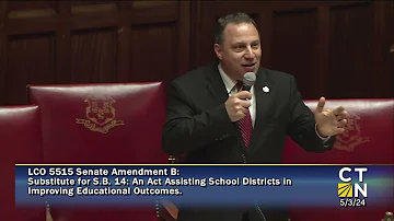 Sen. Sampson Offers Amendment Empowering Local BOEs on Right to "Read Curriculum" | S.B. 14 (5/3/24)
