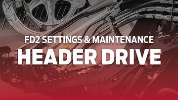 MacDon FD2 FlexDraper - Header Drive