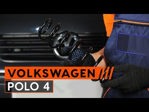 How to change springs on VW POLO 4
