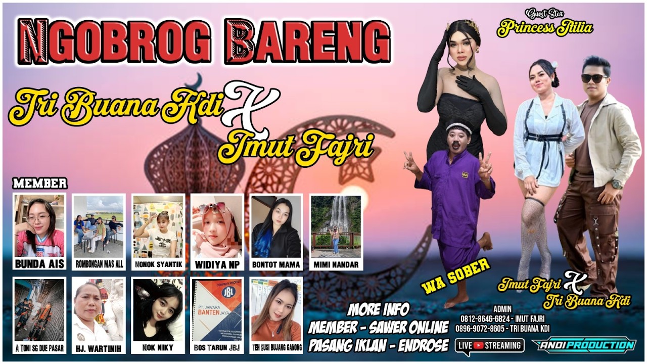 LIVE NGOBROG BARENG TRI BUANA KDI X IMUT FAJRI EDISI BULAN RAMADHAN SEASON 5