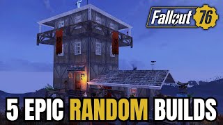 This Weeks AWESOME Finds! | Fallout 76 Best Random Camps!