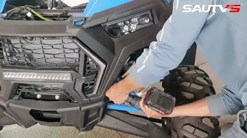 SAUTVS installation of Front Fascia for Polaris RZR XP 1000 2019~2022