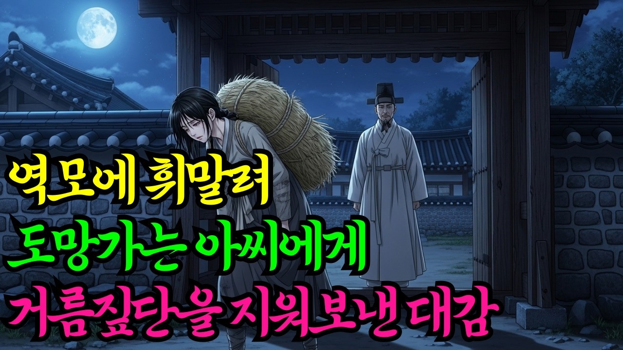 역모에 휘말려 도망가는 아씨에게 거름짚단을 지워보낸 대감 | 야담 |전설 | 옛날이야기 | 수면동화 | 민담