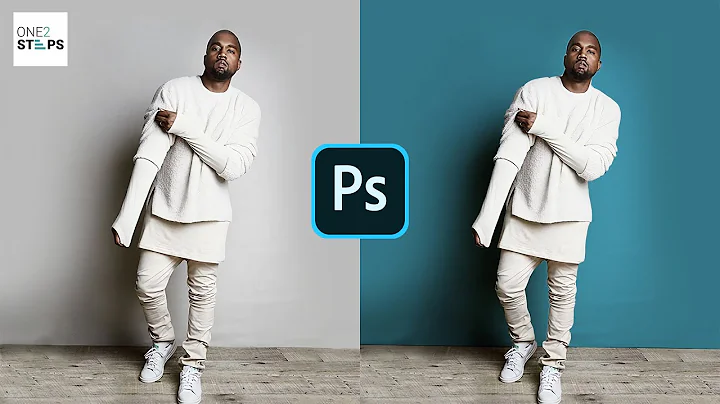 How To Change Background Color in Photoshop - With Shadow | Easy Steps | Photoshop Guide