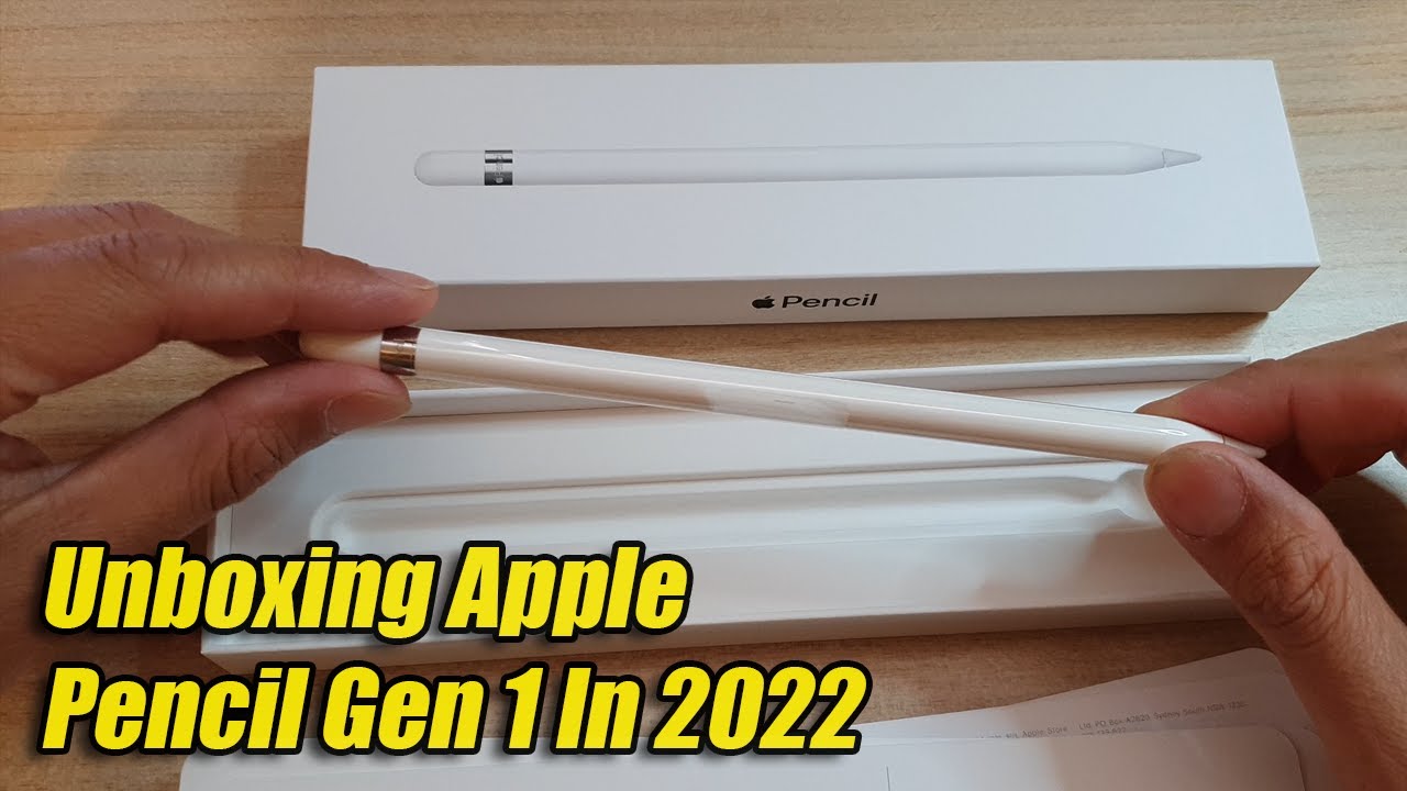 Unboxing Apple Pencil Gen 1 - After 7 Years of Release In 2022