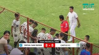 COPA PERÚ 2023: SOCIAL SAN RAFAEL vs CASTLE F.C. EN VIVO POR ROLIZ TELEVISIÓN screenshot 4