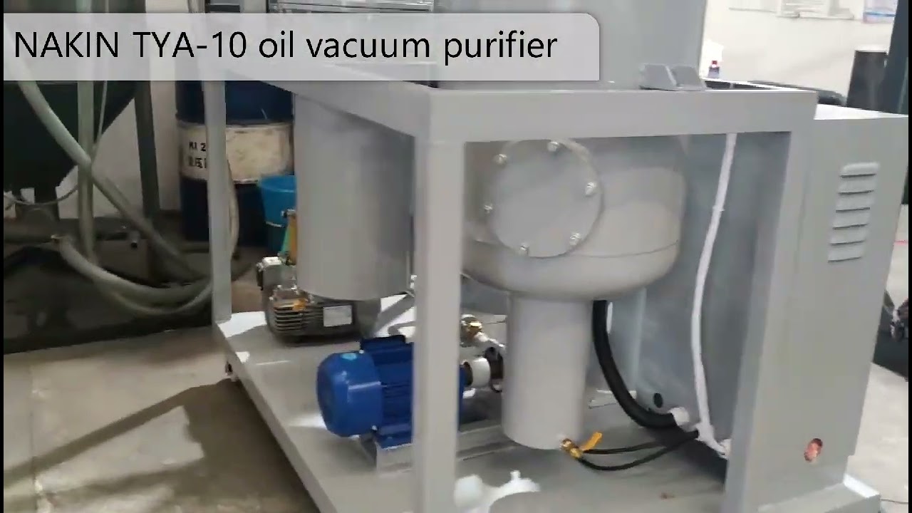 20230711 TYA-10 used lube oil recycling machine/ oil purifier/ oil dehydration plant