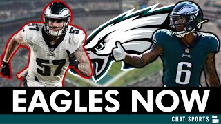 🚨JUST IN: Eagles Make MULTIPLE Roster Moves Before Ravens Game + DeVonta Smith Injury UPDATE