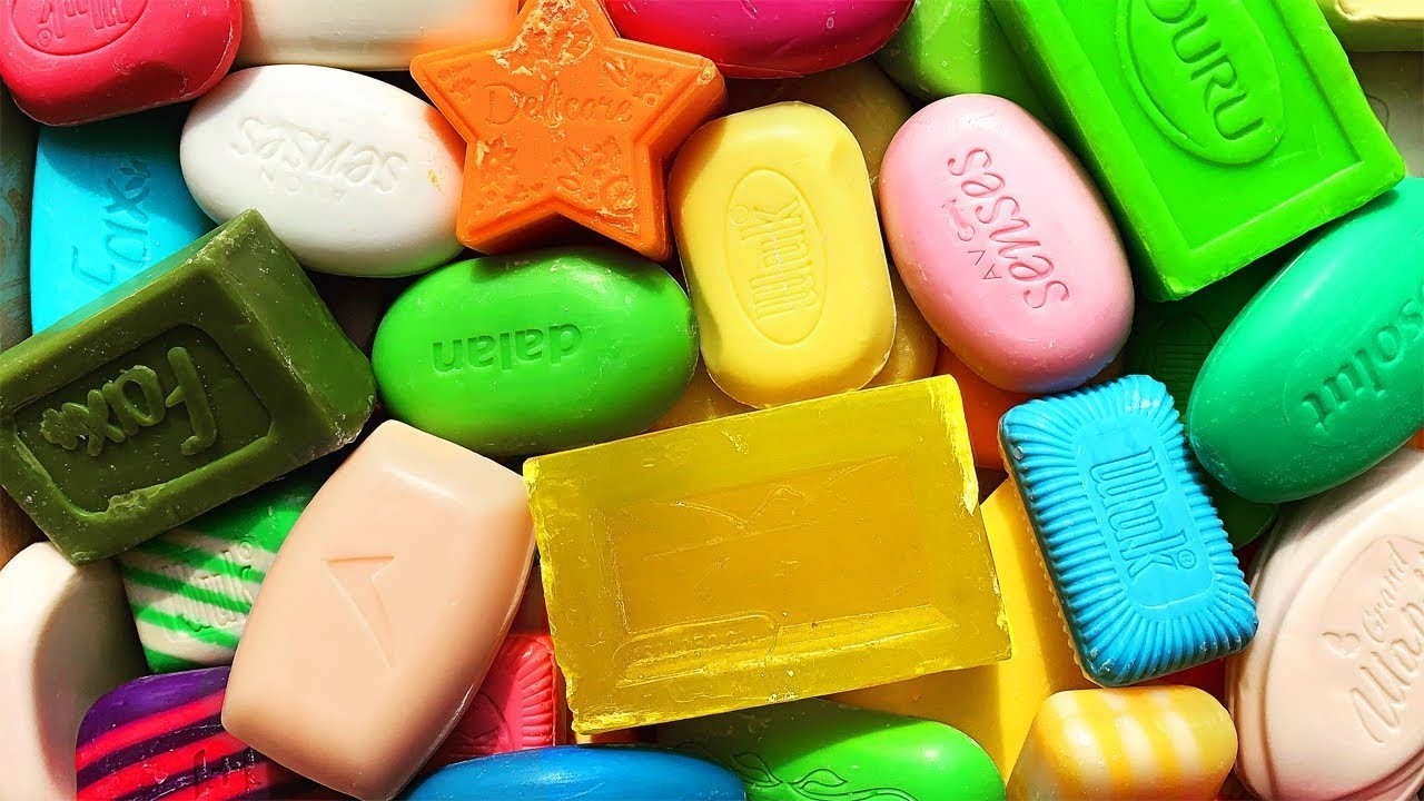 ASMR soap opening Haul no talking no music ✨ Crushing crunchy 💗 Cutting soap cubes 💕