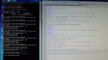 Python 2.7 - Programming your Income 2