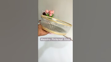 Pinteresty 360° rotating Organizer from Meesho 🎀#shorts #meesho #makeuporganizer #homedecor