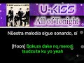 U-KISS - All of Tonight [Letra Sub Español + Rom]