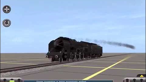 Flying trains! | Trainz simulator 2: Maglev Jump (User created route)