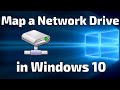 Map A Network Drive In Windows 10