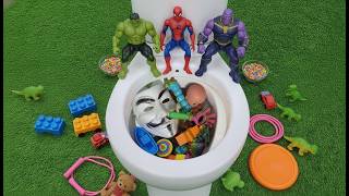 Big Fanta, Coca Cola, Sprite VS Popular Sodas !!! Pepsi, Fuse Tea, Lipton and Mentos in the toilet
