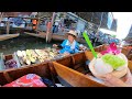 Thai Street Food Damnoen Saduak Floating Market