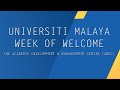 UMWOW 2021 - The Academic Development & Enhancement Centre (ADeC)