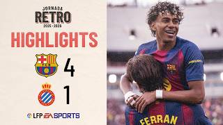 FC BARCELONA 4 - 1 RCD ESPANYOL | RESUMEN LALIGA EA SPORTS