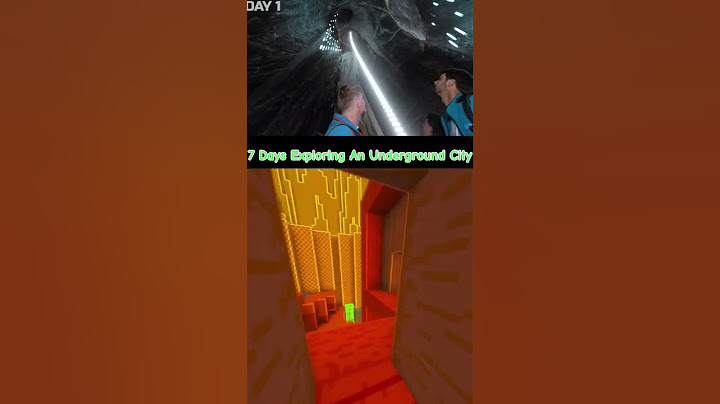 7 Days Exploring An Underground City episode 1
