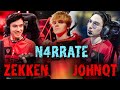 3 SEN IN 1 GAME - JOHNQT &amp; ZEKKEN AGAINST N4RRATE
