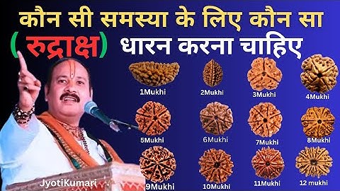 कौन सी समस्या के लिए कौन सा रुद्राक्ष धारण करना चाहिए #रुद्राक्ष​ #shivmahashakti​ #pradeepmishra​ 