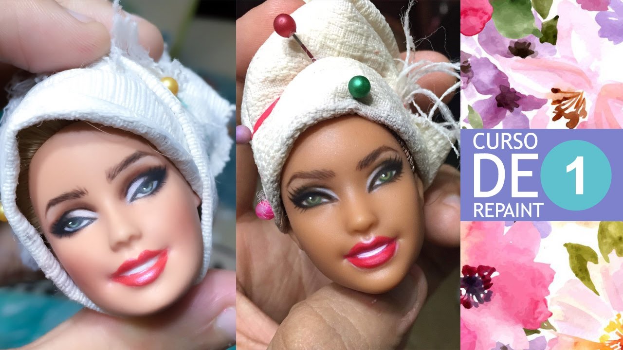 CURSO EN LINEA DE REPAINT PARTE 5-PINTANDO ROSTRO FEMENINO