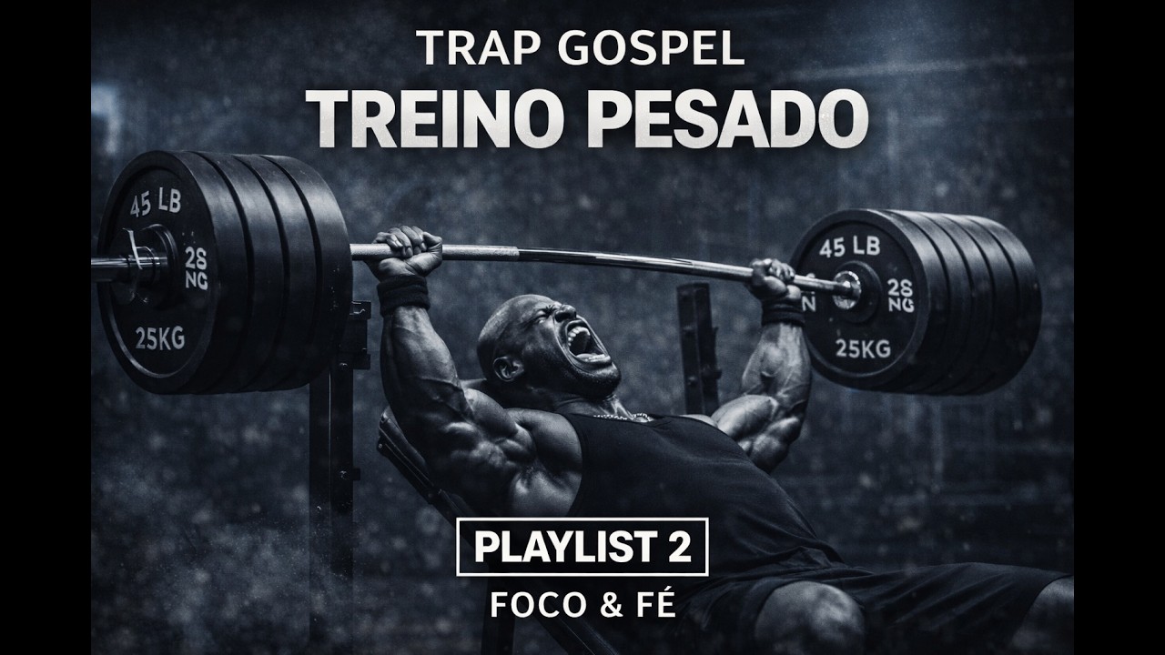 🔥 TRAP GOSPEL PARA TREINO PESADO | PLAYLIST 2 — FOCO & FÉ 💪