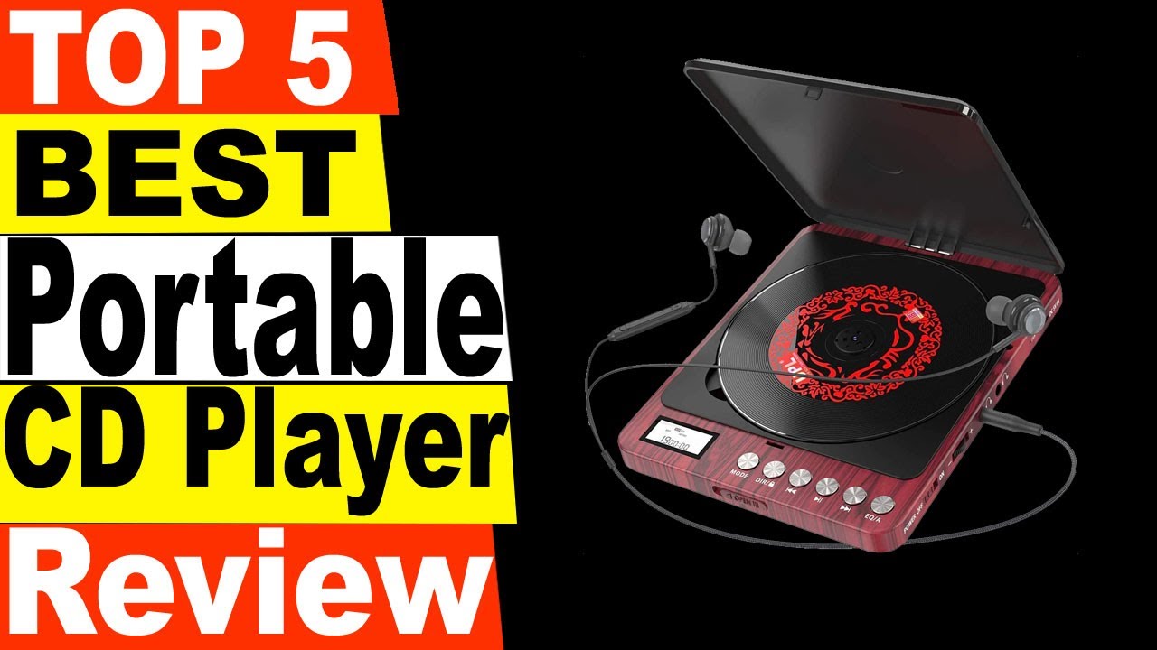 TOP 5 Best Portable CD Player Review 2021