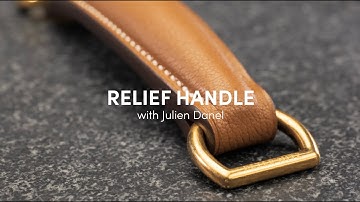 Relief Handle Trailer - Leathercraft Tutorial with Peter Nitz craftsman Julien Danel