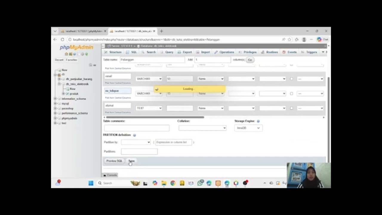 Marsya Emazias (31602300052)_UAS APSI [ Pembelajaran Mengenai Pembuatan Database dengan phpMyAdmin ]
