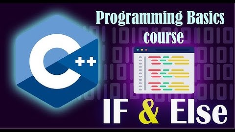 شرح الجمل الشرطية في البرمجة(If)(++C)Programming basics course(2023)