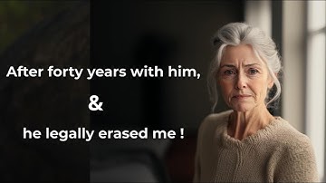 He took everything – gave it to his lover. That inheritance dispute erased me from everything