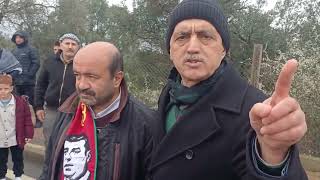 Kocaeli Darıca Newrozunda Selahattin Demirtaş Atkılı Arkadaşımızı Içeri Almamaya Çalışıyorlar.