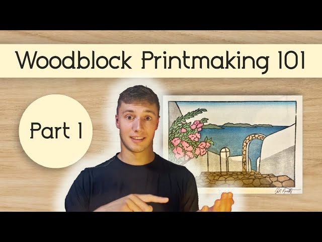 How to make a Woodblock Print, Part 1: Designing (Japanese art