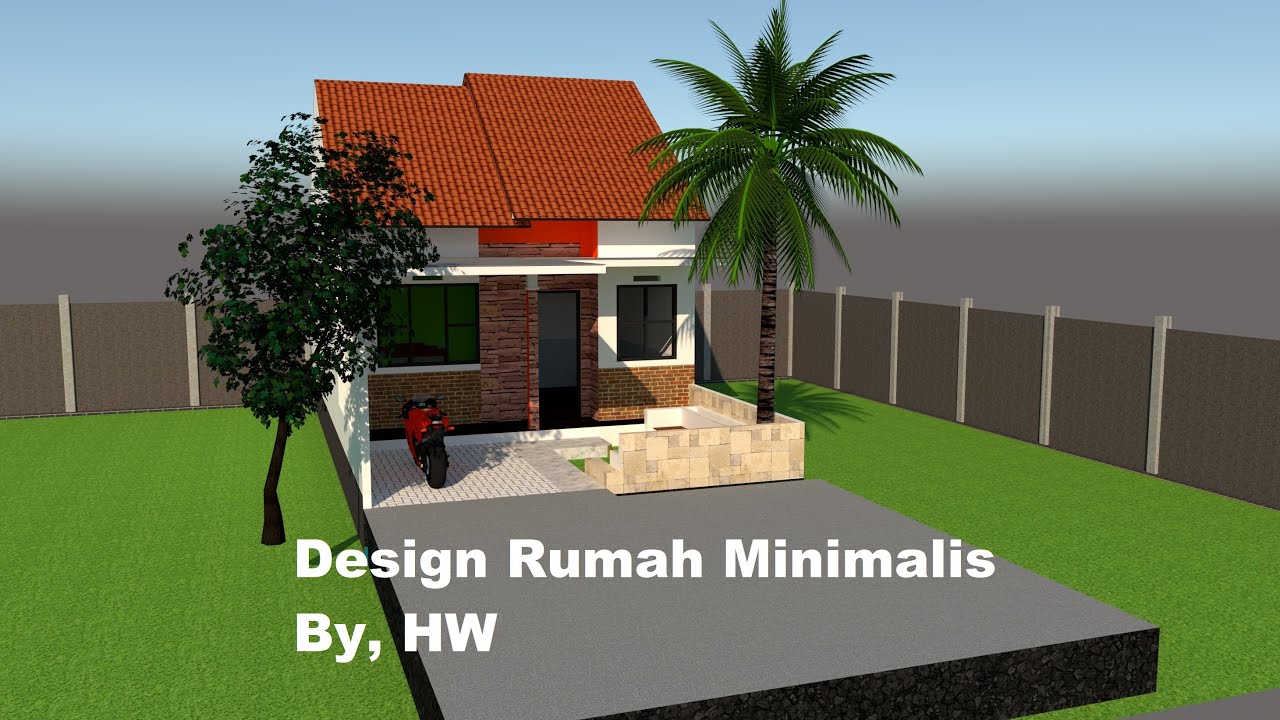 Design 1 sketchup tutorial bahasa  indonesia rumah  