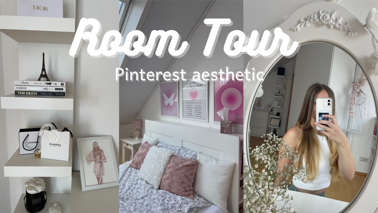 aesthetic room tour 2021 *updated Pinterest vibe* 