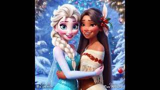 ❤️Wundervolle Elsa und Pocahontas❤️ #anna #love #frozen #elsa #funny #disneyprincess #ariel