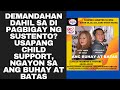 Demandahan dahil sa di pagbigay ng sustento usapang child support ngayon sa ang buhay at batas