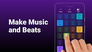 How to create hip hop music using Grouvepad app