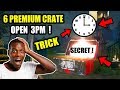 3 PM SECRET TIME REVELED IN PUBG MOBILE ! What is the best time to open a pubg crate ?