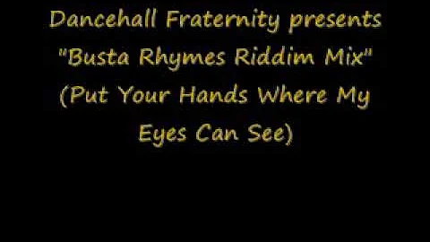 Busta Rhymes Riddim Mix (Put Your Hands Where My Eyes Can See)