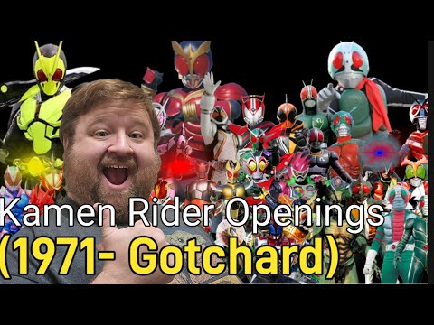 My Reaction To The Kamen Rider Openings 1971 Gotchard English Subtitles