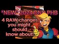 FOUR 4x *NEW* RAW Changes in the 2024 DND PHB!