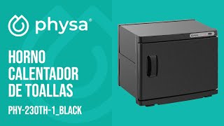 Horno Calentador De Toallas Physa Phy-230Th-1Black Presentación De Producto 10040510