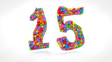 Learn Number 15 on 3d Color Balls | Sparta WaveWarp Effects (sponsored by preview2effects)