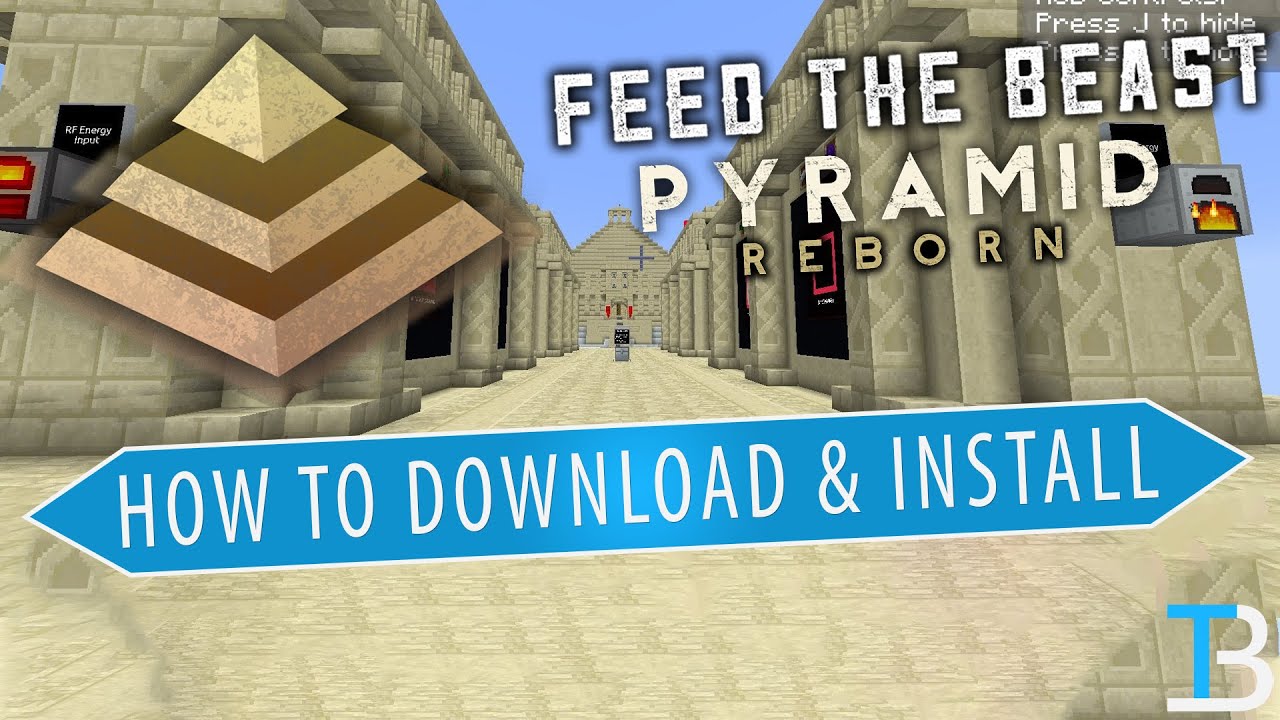 How To Download & Install FTB Pyramid Reborn (New FTB Launcher!)