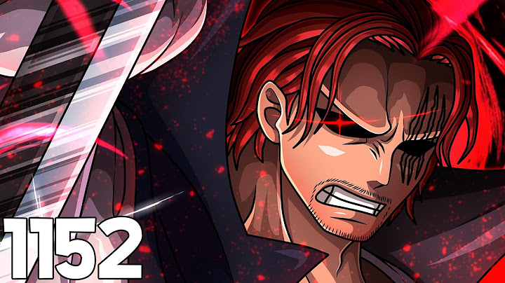 ONE PIECE 1152 RÉSUMÉ COMPLET - ADIEU SHANKS LE ROUX ! RAITO LE ROUGE EST DANS LA PLACE !